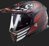 Kask LS2 MX436 Pioneer Evo,rozm.S, nowe wnętrze Enduro cr