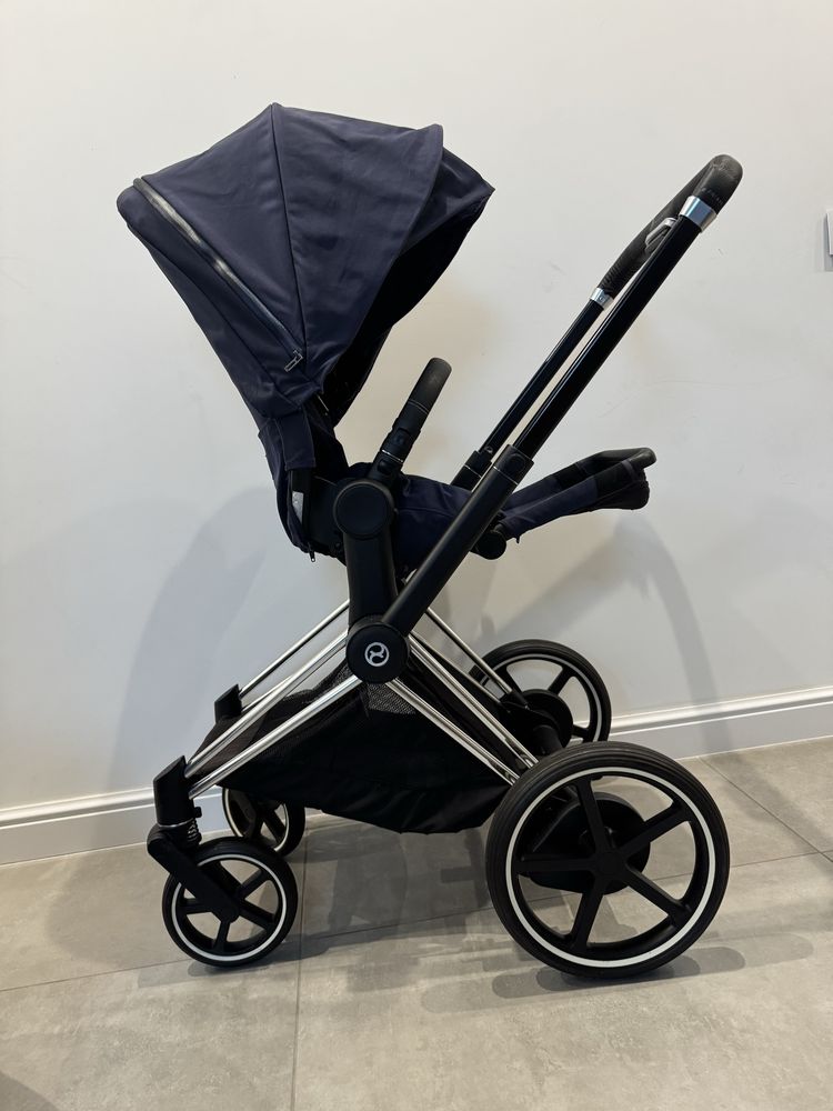 Cybex e-Priam 2.0 2w1 Granat / Chrome Black