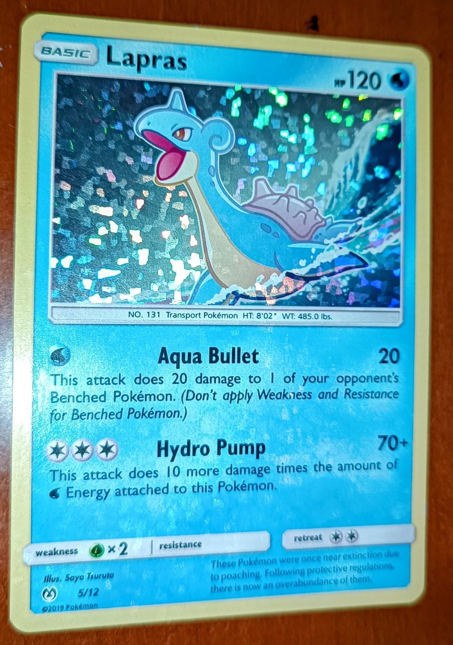 Pokémon Holo Lapras McDonalds Promos 5/12 Holo Promo