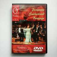 Koncert jubileuszowy - Pavarotti, Sutherland, płyta DVD La Scala