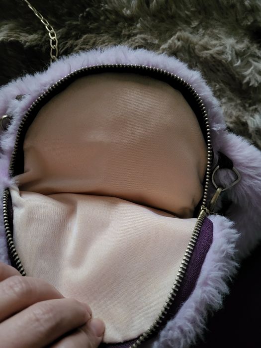 Królik króliczek plecak futrzany torebka plecaczek dla dziewczynki