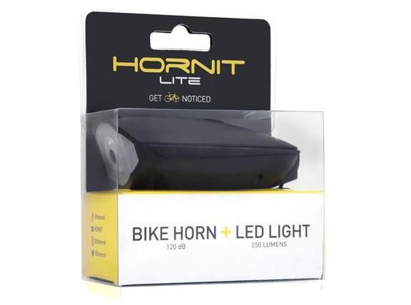 Dzwonek KLAKSON Rowerowy HORNIT Lite 120 dB Wbudowany w Lampkę