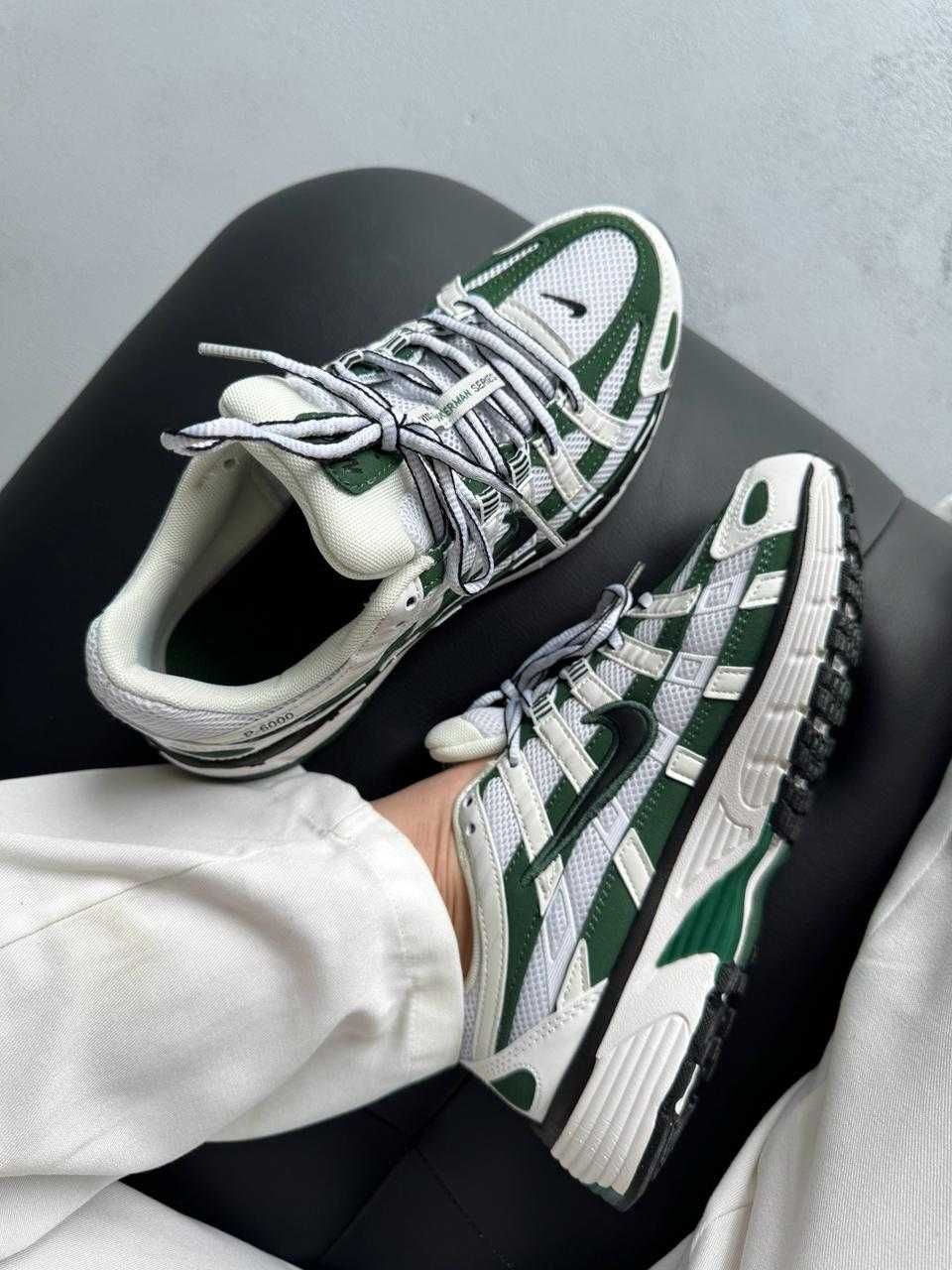 !SALE! Кросівки Nike P-6000 White/Green 36 37 38 39 40 41 42 43 44 45
