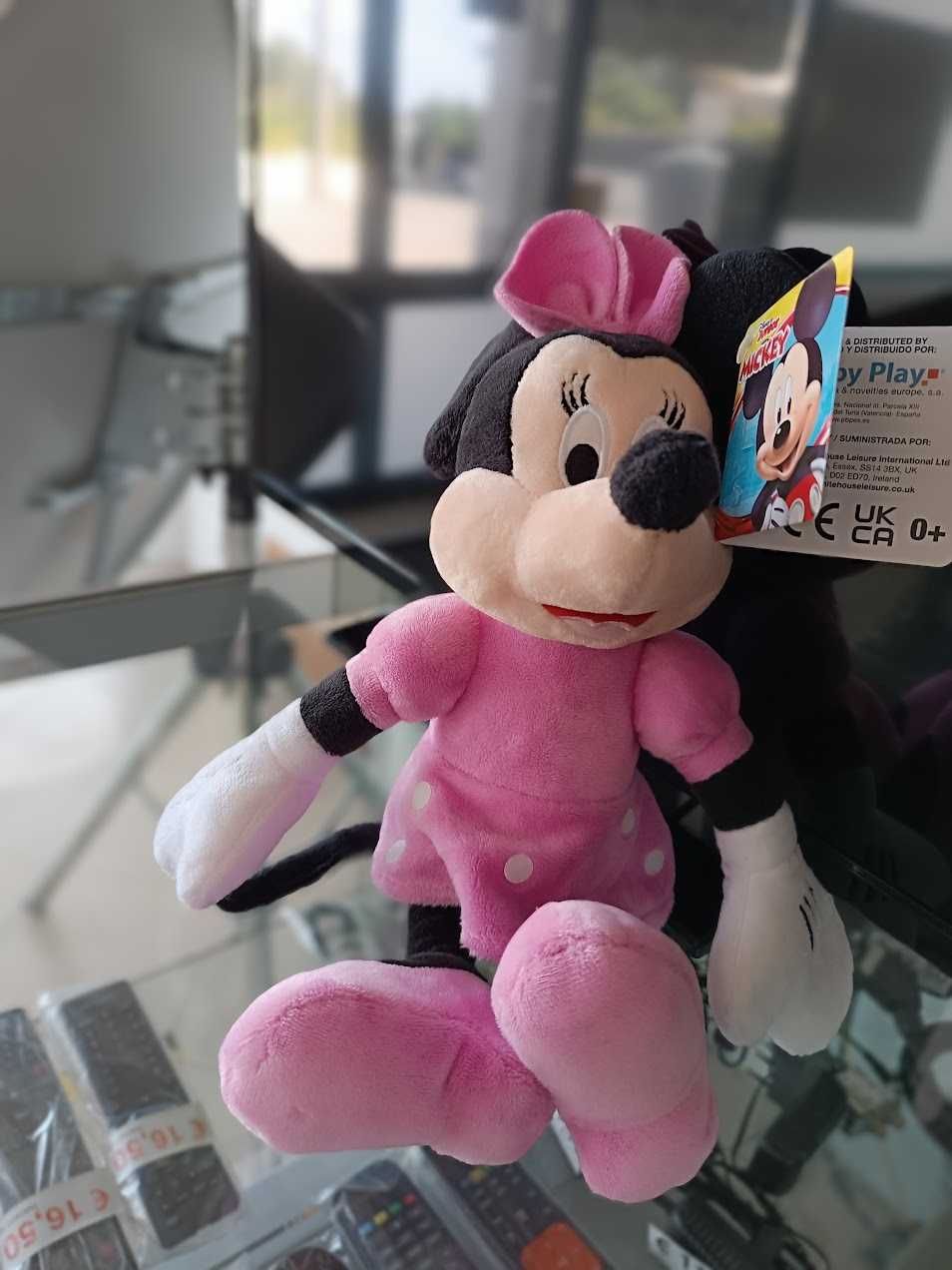 Peluche Minnie Mouse Rosa 29cm