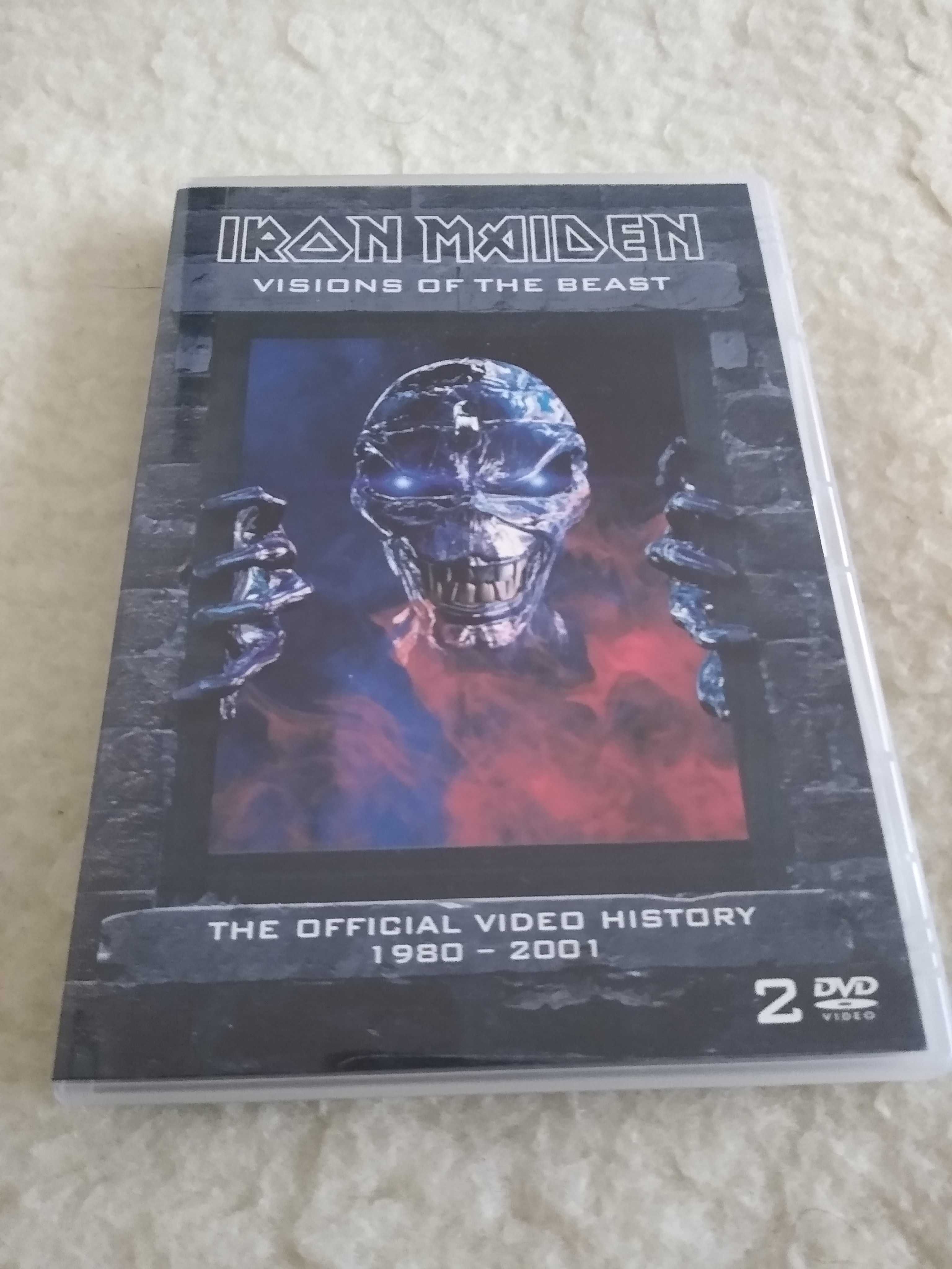 Iron Maiden - visions of the beast - dvd x2 sprzedam