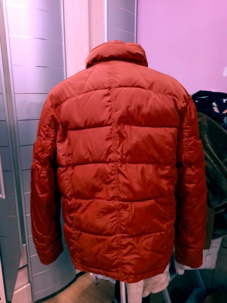 Kurtka zimowa meska L Wrangler rdzawy kolor