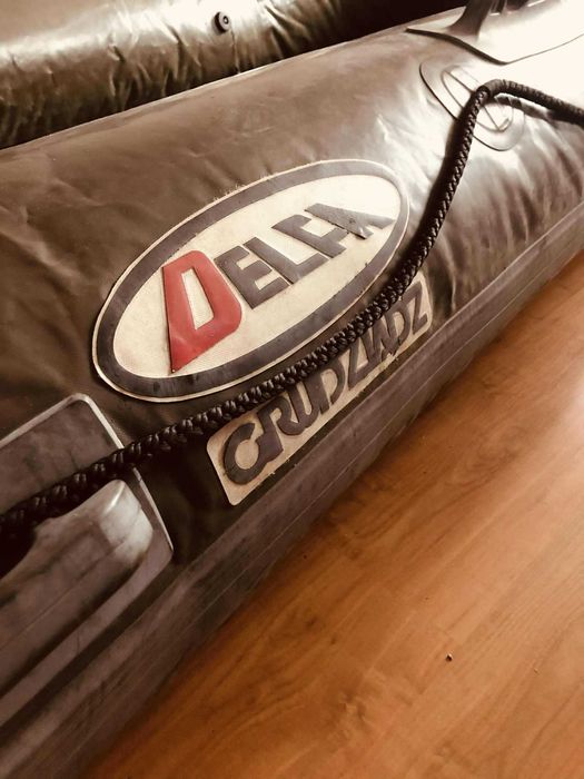 Ponton Delfa Grudziądz 3m z twardym dnem