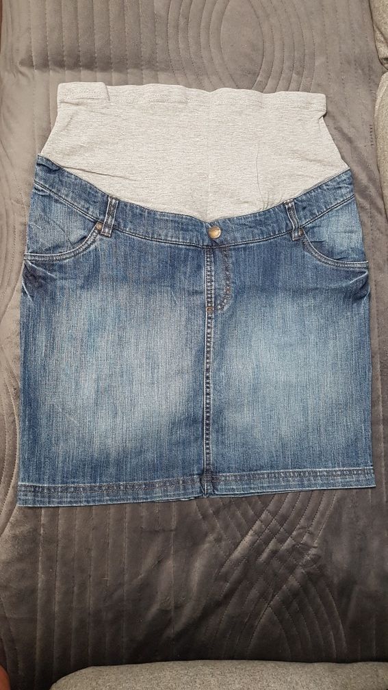 Spódnica ciążowa jeans rozm 40 Yessica C&A