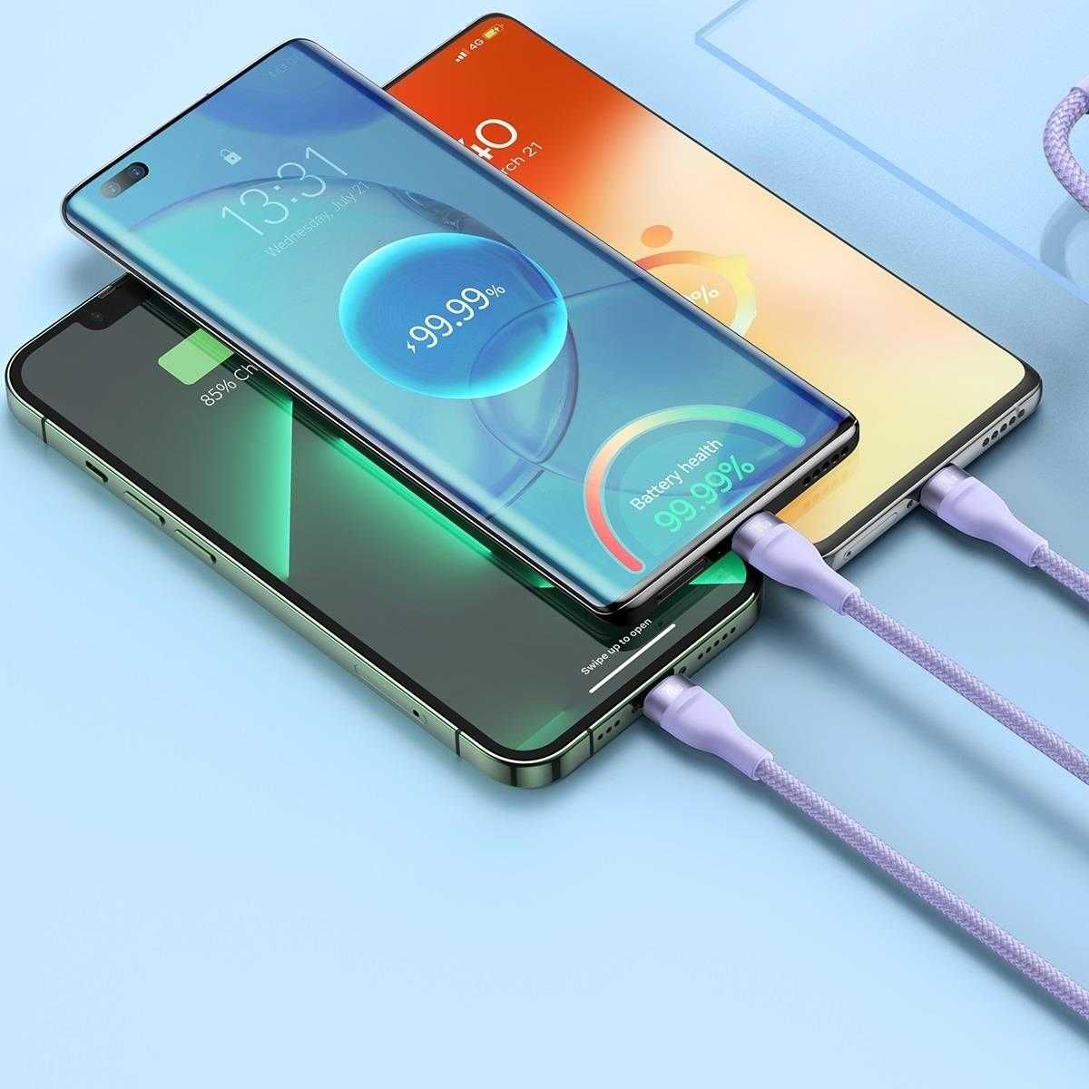 Baseus Flash II kabel 3w1 USB C- Micro/Light/USB-C 100W 1,5m Sklep Wwa