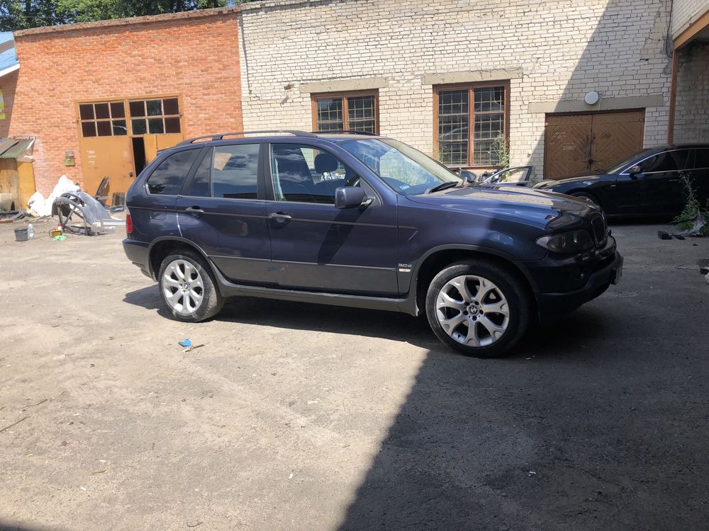 Мотор двигун АКПП BMW X5 e53 разборка шрот 3.0d бмв х5 запчасти детали