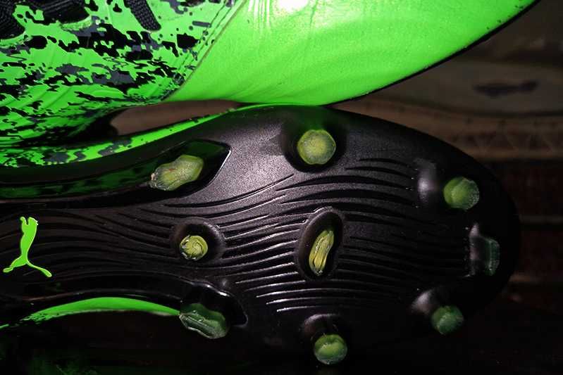 Puma One 19.2 FG-AG green-green piłkarskie korki - lanki size: 39