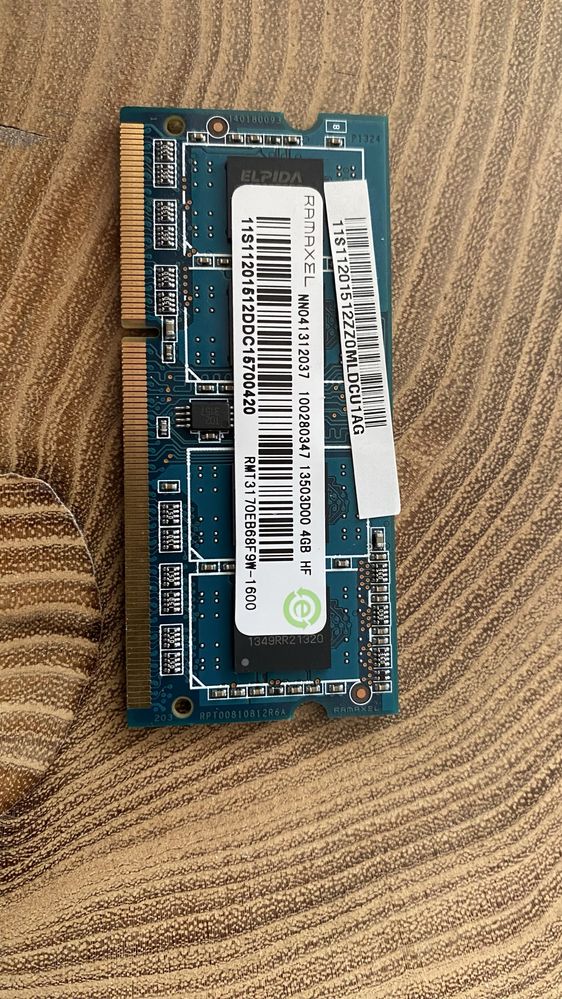 Pamiec RAM - Ramaxel DDR3, 4GB, 1600MHz