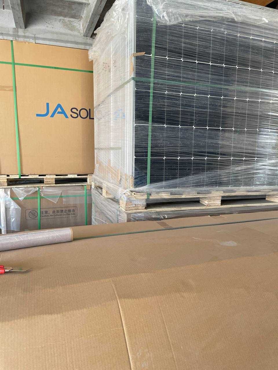 Сонячні панелі від 420 до 610W, батареї JA Solar, Tongwei  купити