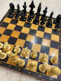 Шахматы шашки доска старинные ссср