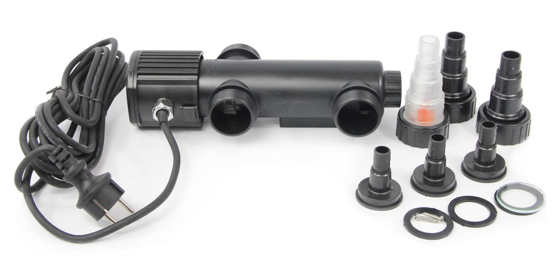 Lampa UV eliminator glonów do akwarium do 280 L, UV-C 9W, CUV