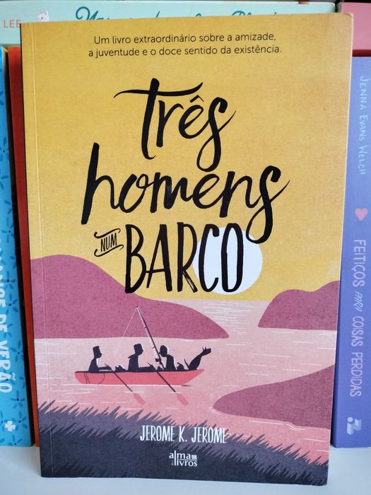 Livro Três Homens num Barco