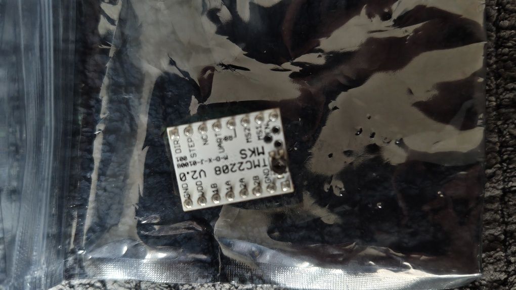 Sterownik silnika krokowego TMC2209 z radiatorem