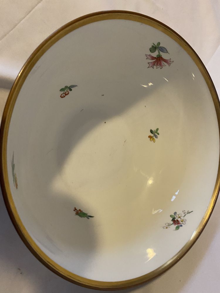 Saladeira da Vista Alegre pintada a  Mão