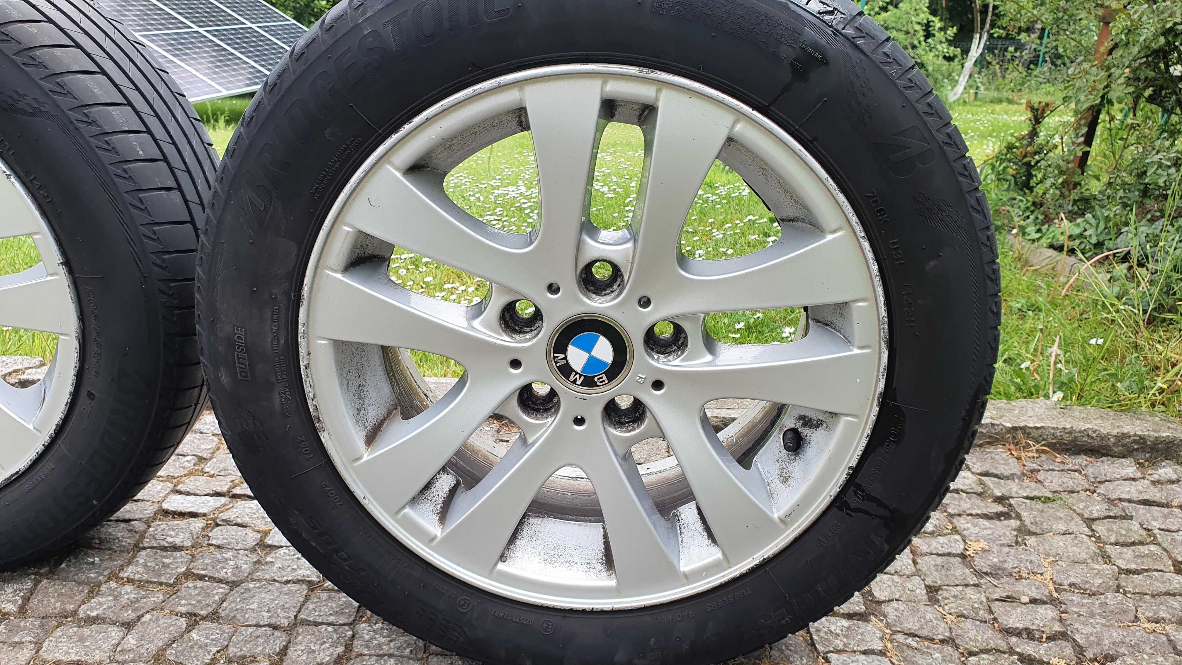 Koła letnie BMW E46 E90 E36 styling 156 16" Bridgestone 205/55 R16 21r