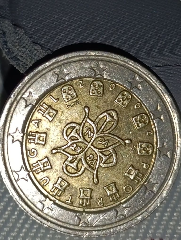Moeda 2€ com defeito