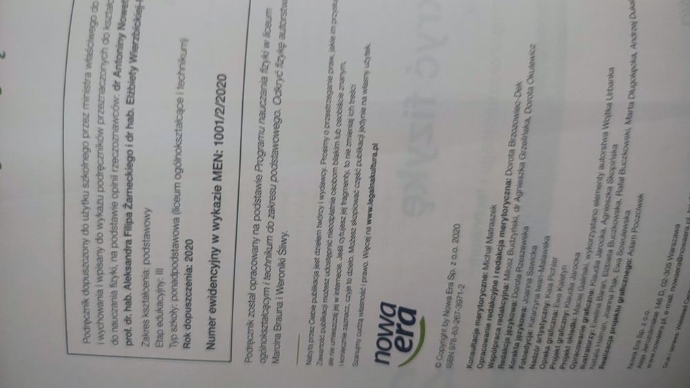 Odkryć fizykę 2 zakres podstawowy