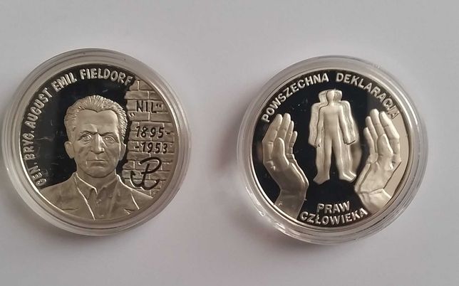 Monety kolekcjonerskie 10 zł. z 1998 roku