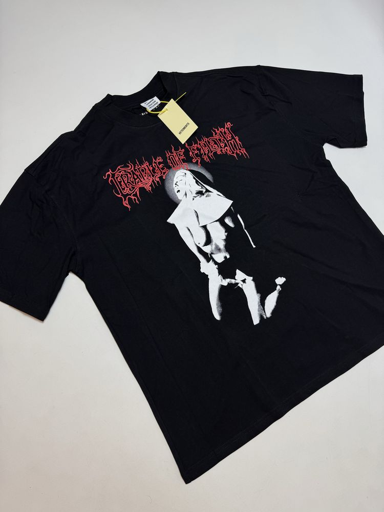 Футболка Vetements Cradle Of Filth Vestal S M L black