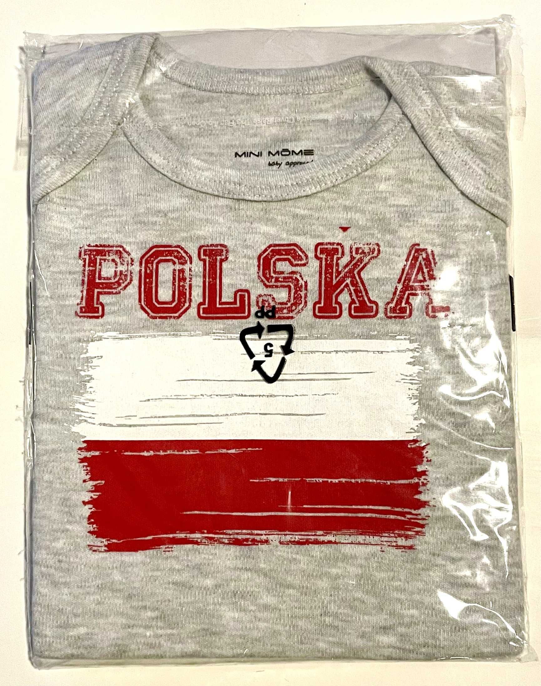 Body niemowlęce Polska Flaga Polski r. 80 NOWE