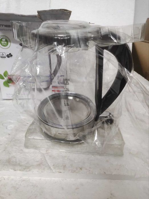 Электрический чайник Електрочайник  з підсвіткою нержавійка Emerio