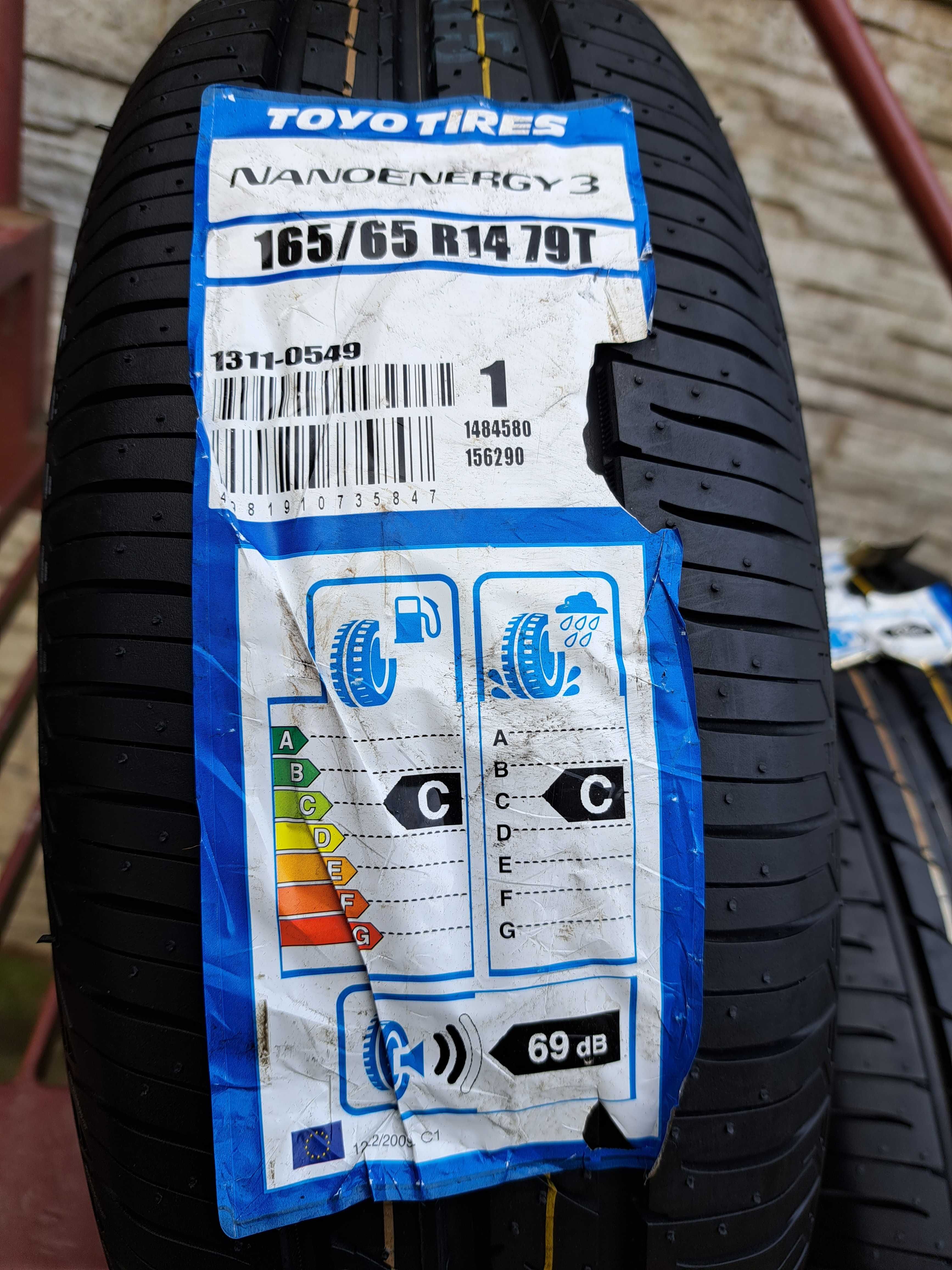 Opony letnie NOWE 165/65 R14 Toyo Montaż i wyważanie gratis ! ! !