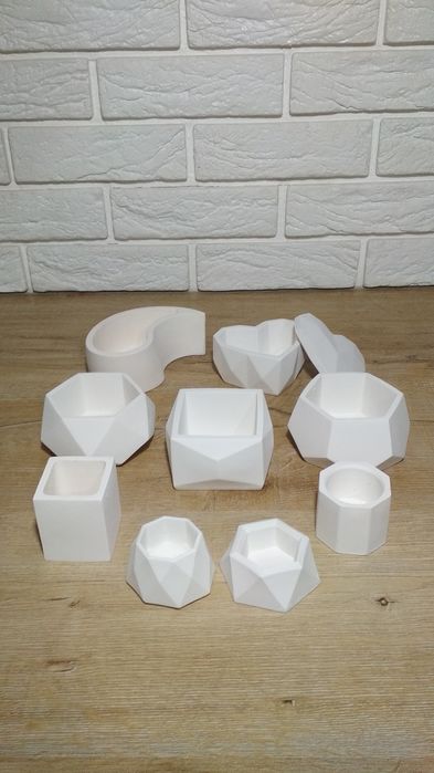 Кашпо для свечей, кашпо для свічок, моху