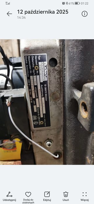 Piec olejowy buderus g115