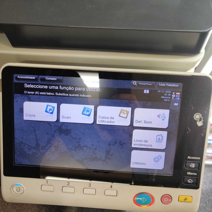 Fotocopiadora Multifunções Develop Ineo+ 258 Laser A3 Cores