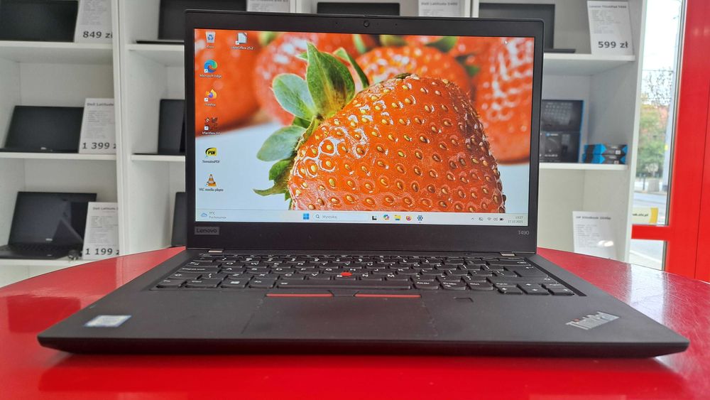 Laptop Lenovo ThinkPad T490 14" i7-8665u 16GB/512SSD Win11 FullHD IPS
