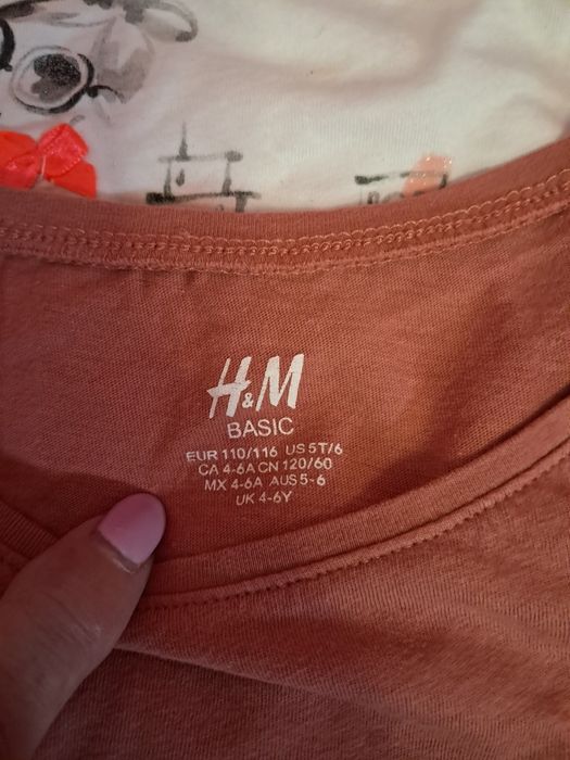 Paka ubranek dziewczynka 110-116