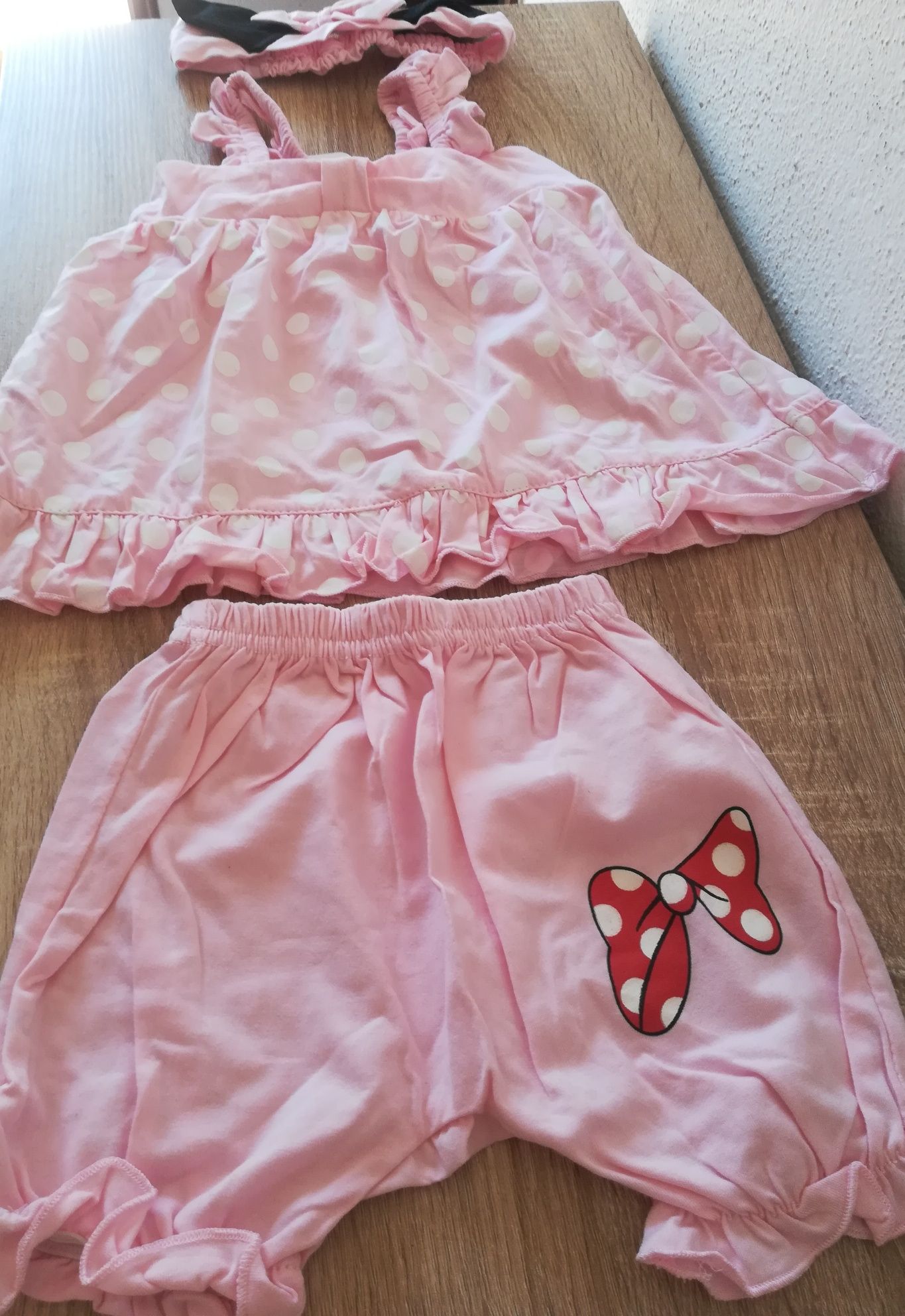 Conjunto minnie 12-18m