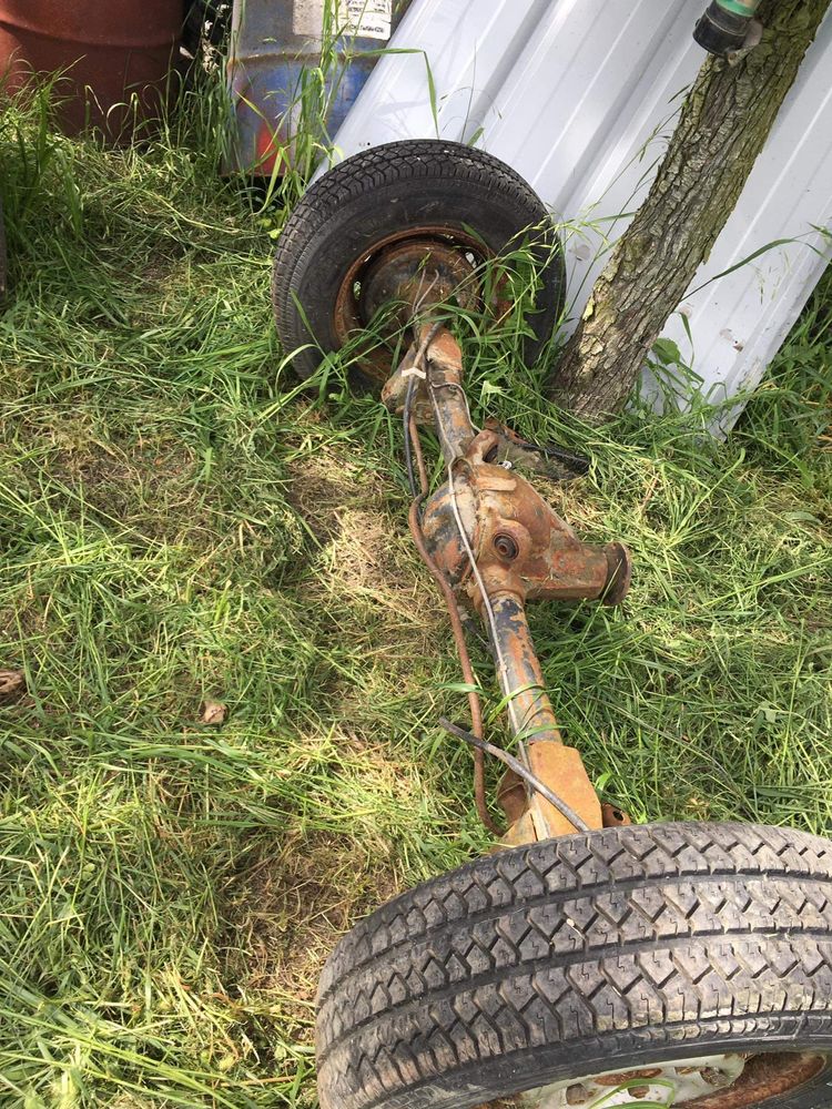 Rodado traseiro com tração Ford Cortina