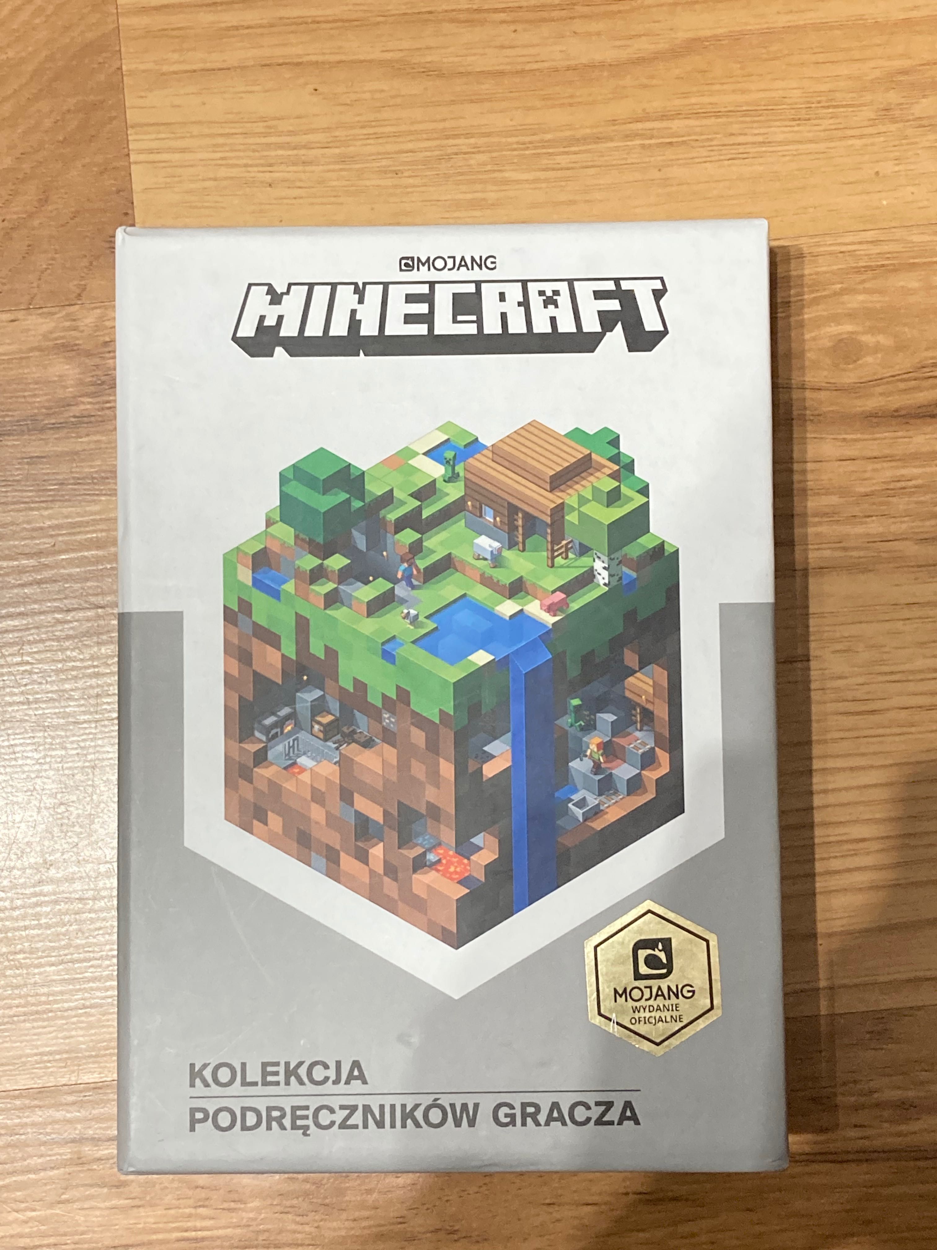 Książki Minecraft (Kolekcja podręczników gracza 4szt)