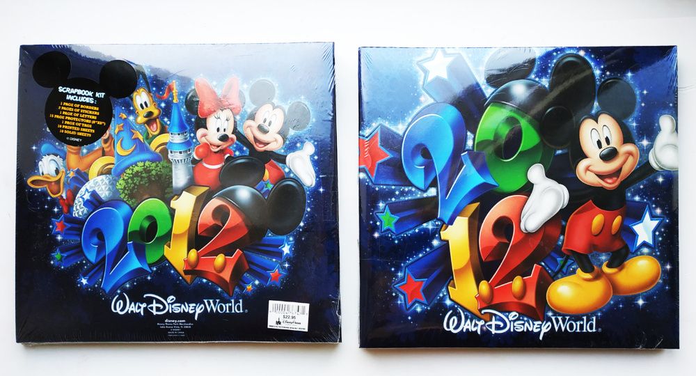 Scrapbook Скрапбук скрапбукинг альбом Walt Disney World 2012