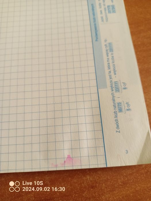 Zeszyt z poradnikiem do matematyki drugi  gratis