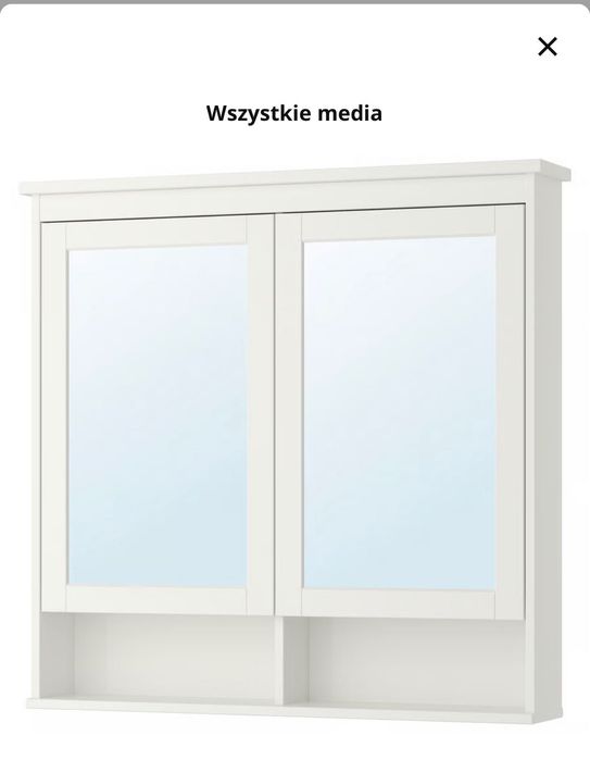 Szafka z lustrem HEMNES