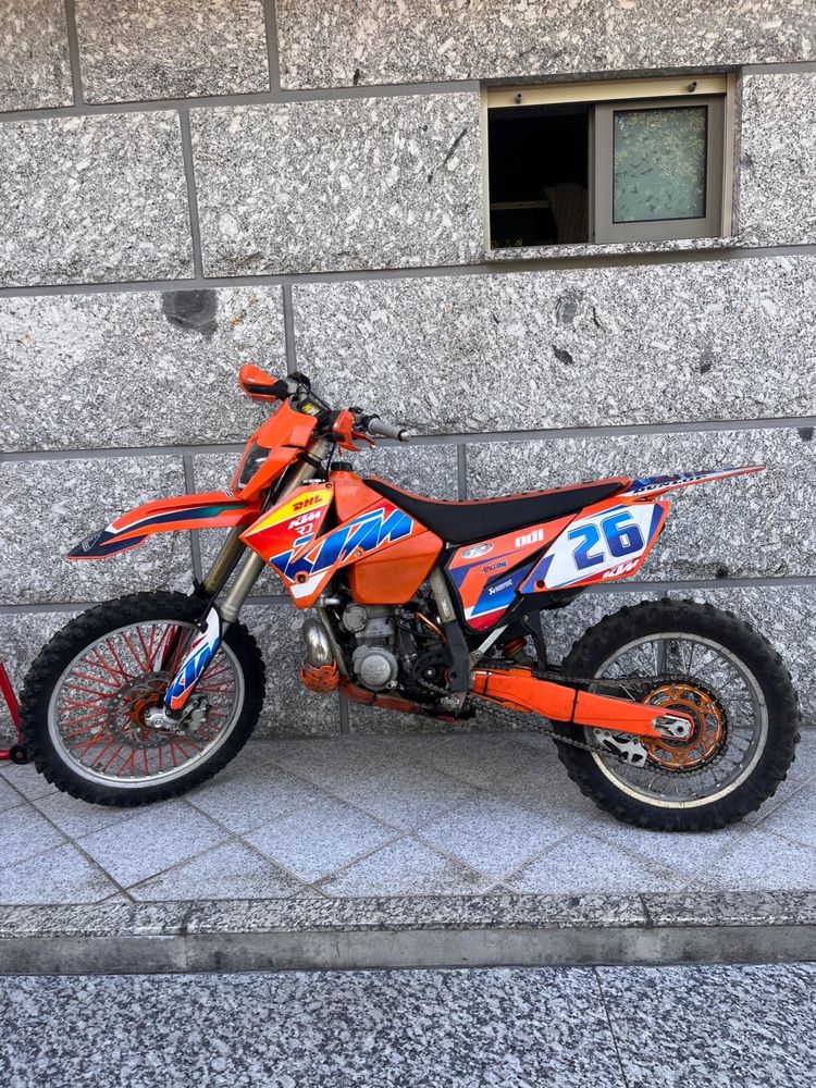 KTM SX 250 nao matriculada