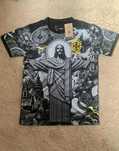 Nike 2024 Brazil Special Edition Jesus Black Gray Soccer Jersey