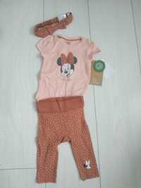 Zestaw Disney Minnie: body, spodnie, opaska