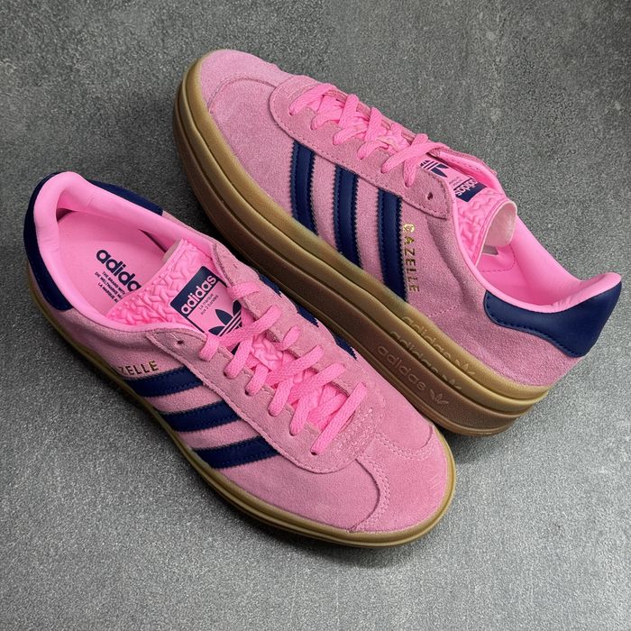 Шкіряні кросівки на платформі Adidas Gazelle H06122 ОРИГІНАЛ 100% 38 р