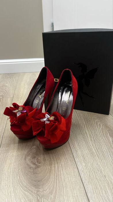 Szpilki osey czerwone nowe