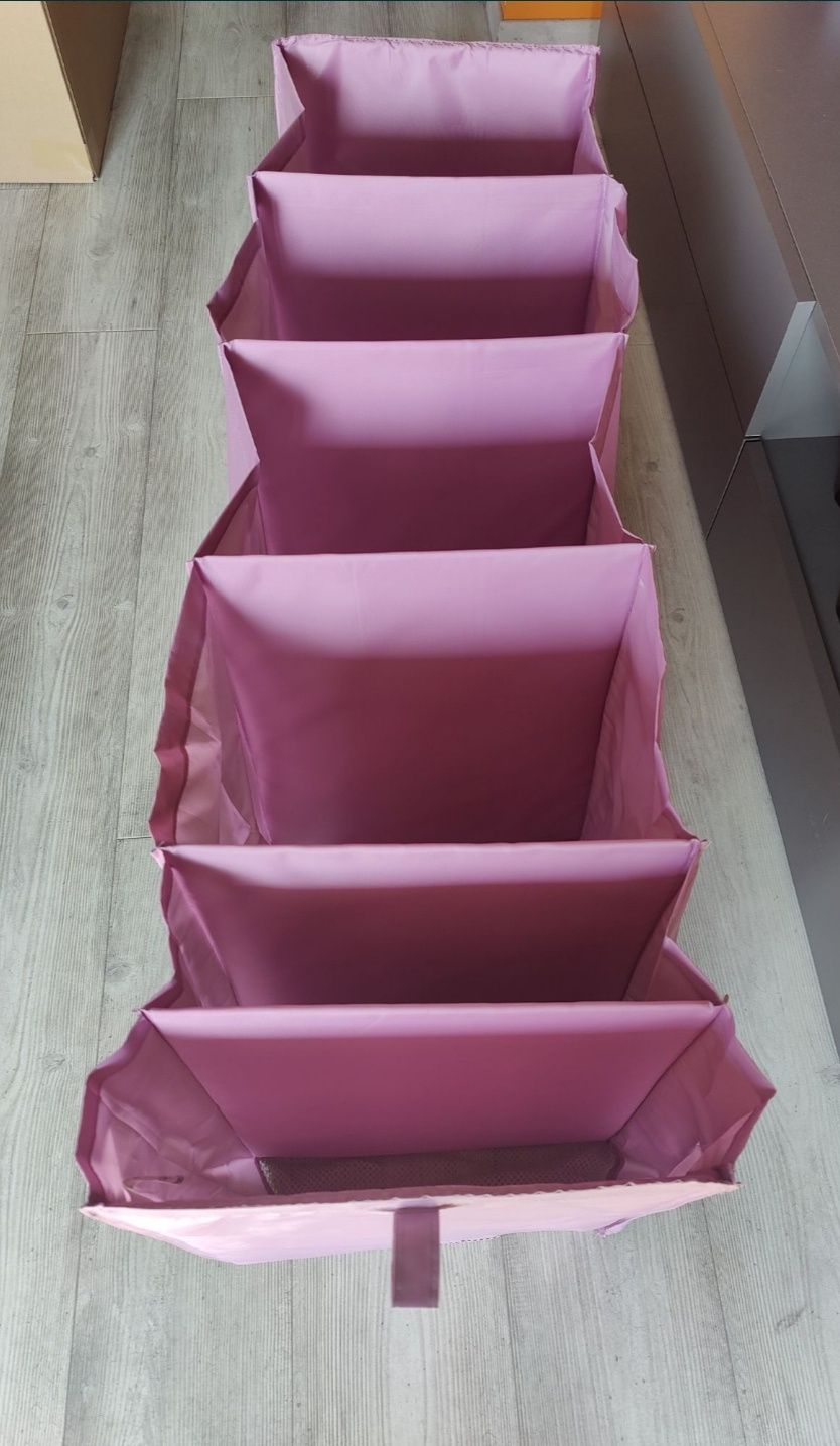 Półka do szafy / organizer IKEA Skubb kolor różowy