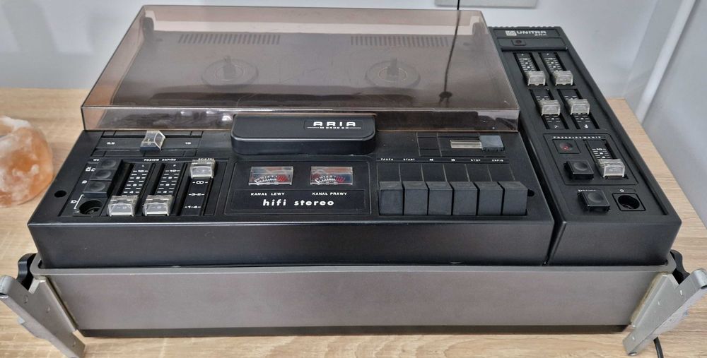 Magnetofon szpulowy Unitra Aria M 2408 SD + Szpule