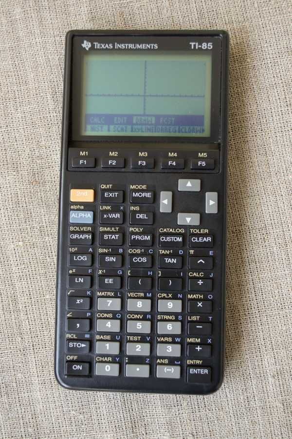 научный графический калькулятор texas instruments ti-85