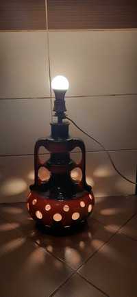 Lampa Vintage z podwójną żarówka